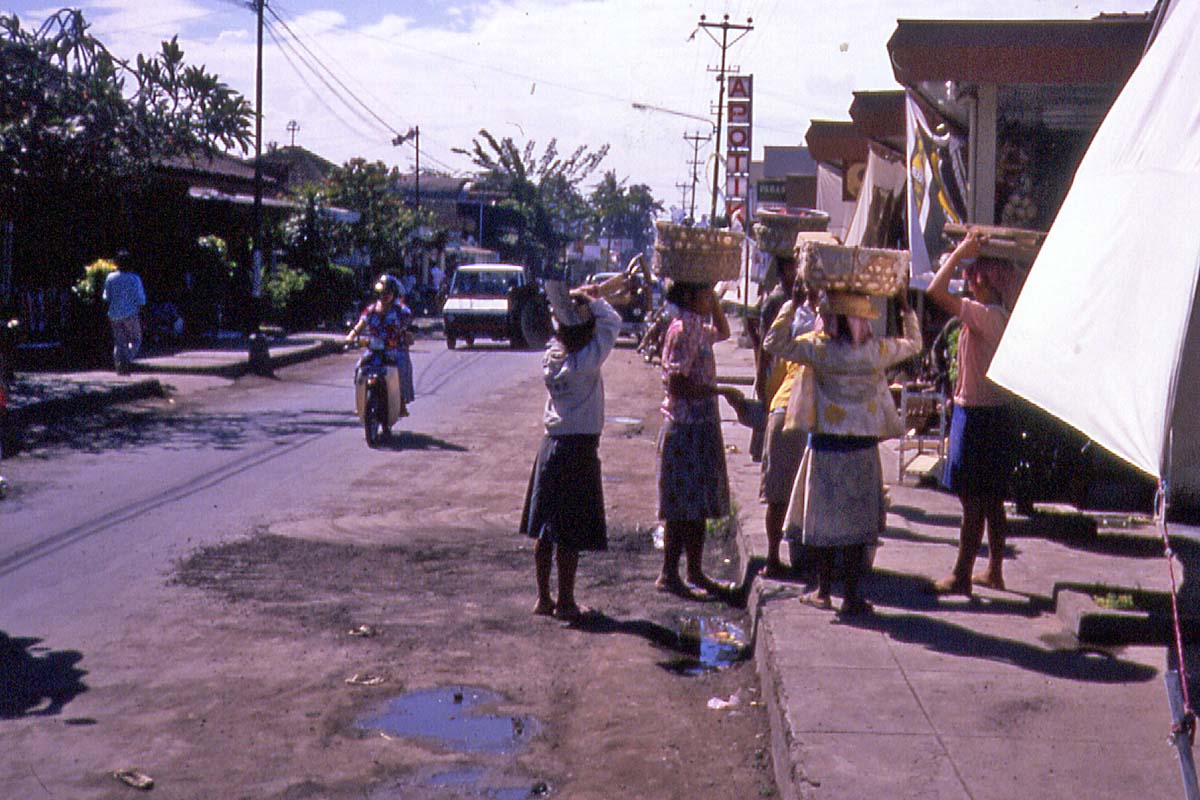 Kutas main street in 1988