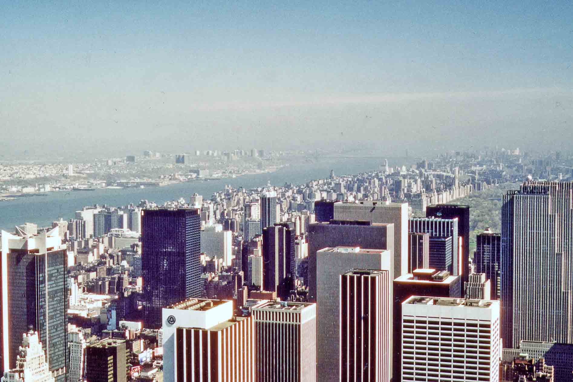 New York - view from the Empire State Building