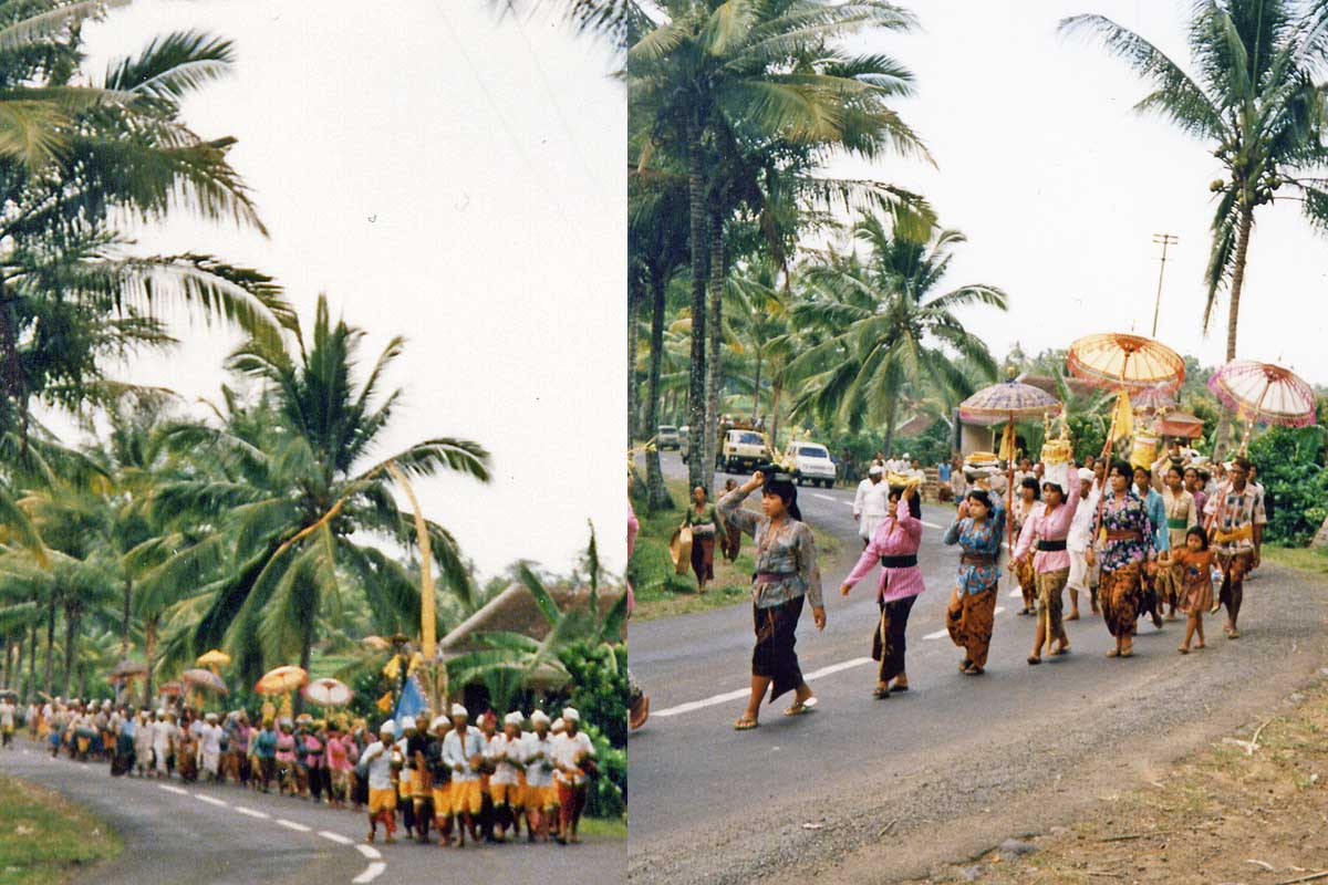 Balinese procession