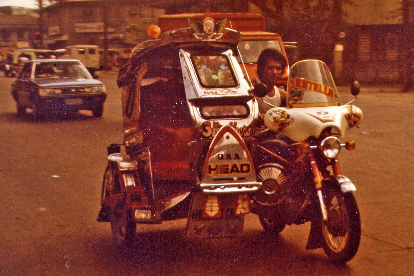 Tricycle in the Philippines 1983