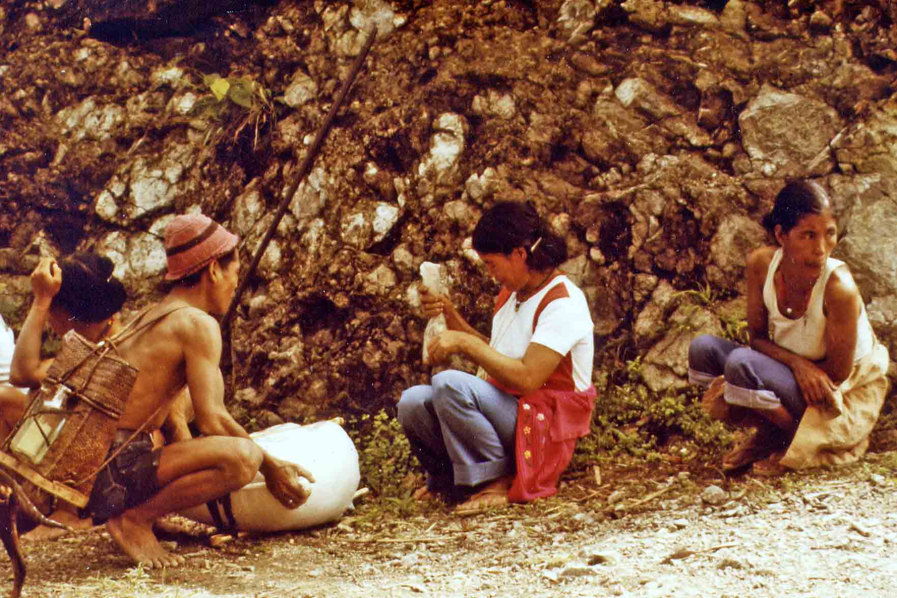 Natives between Bontoc and Banaue