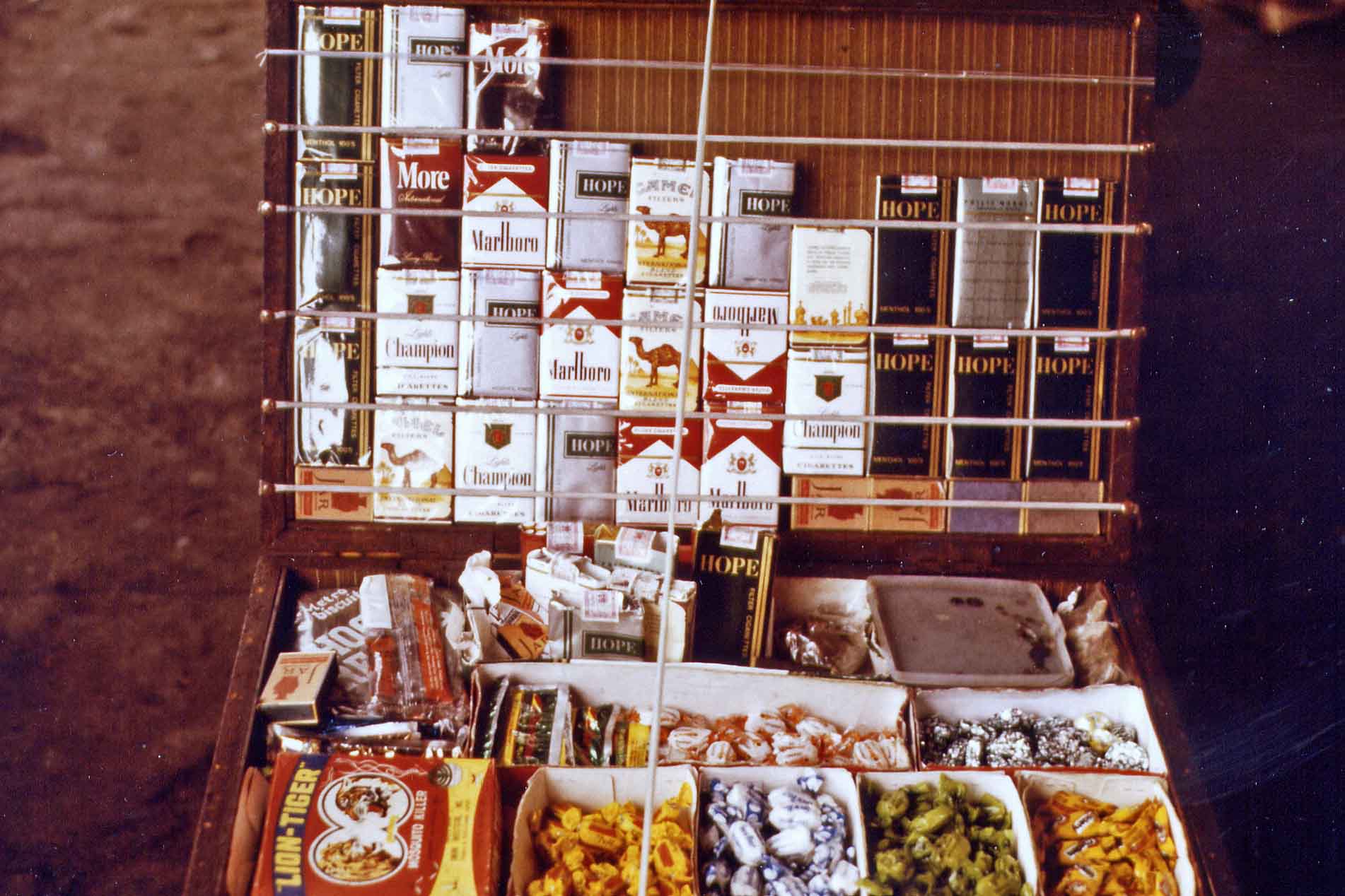 Kiosk with Cigarettes in Manila