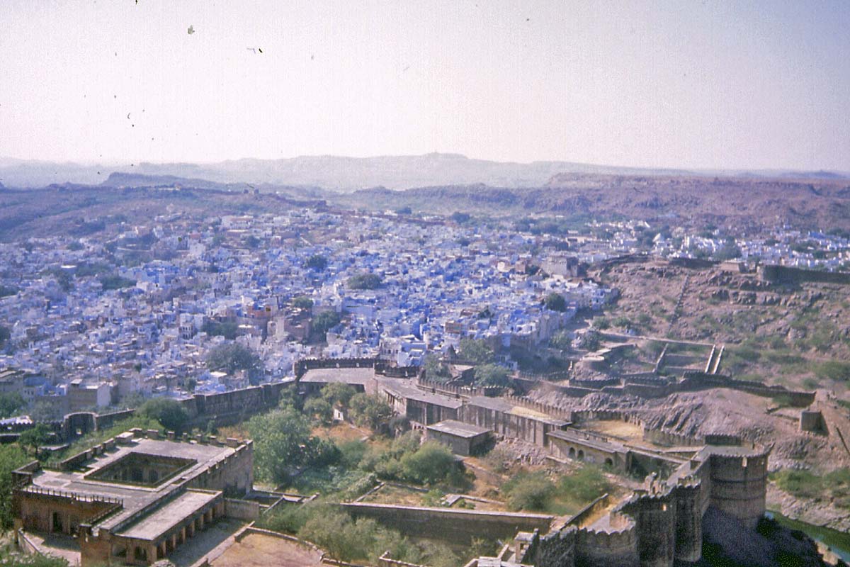 jodhpur blue houses of brahmanes