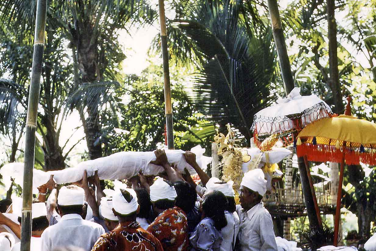 Cremation on Bali