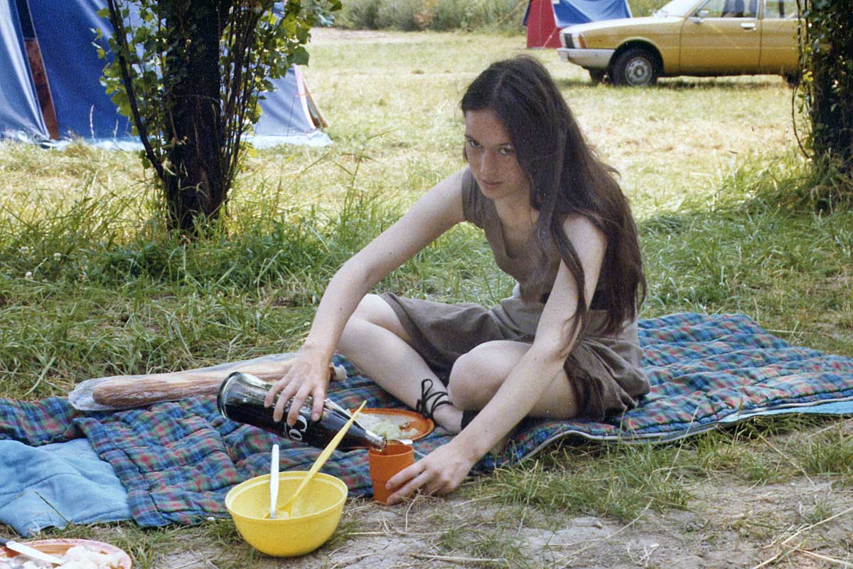 Camping bei Paris 1975