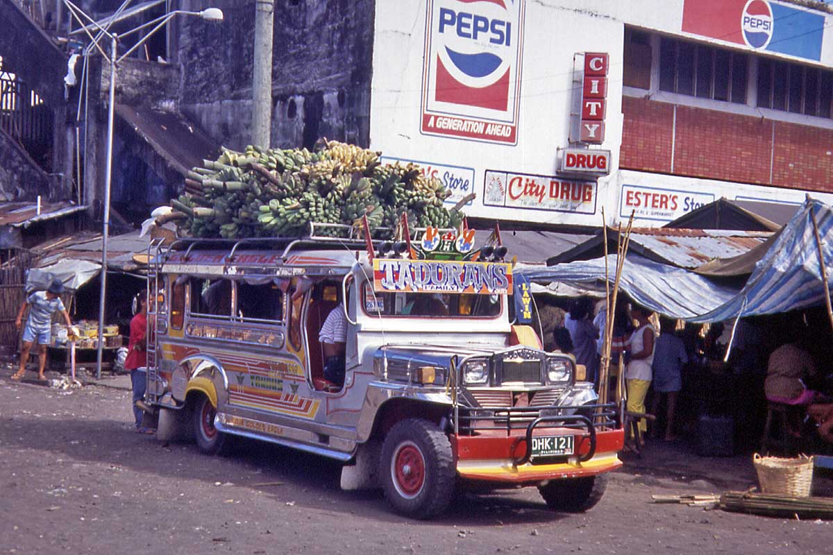 jeepney on the philippine