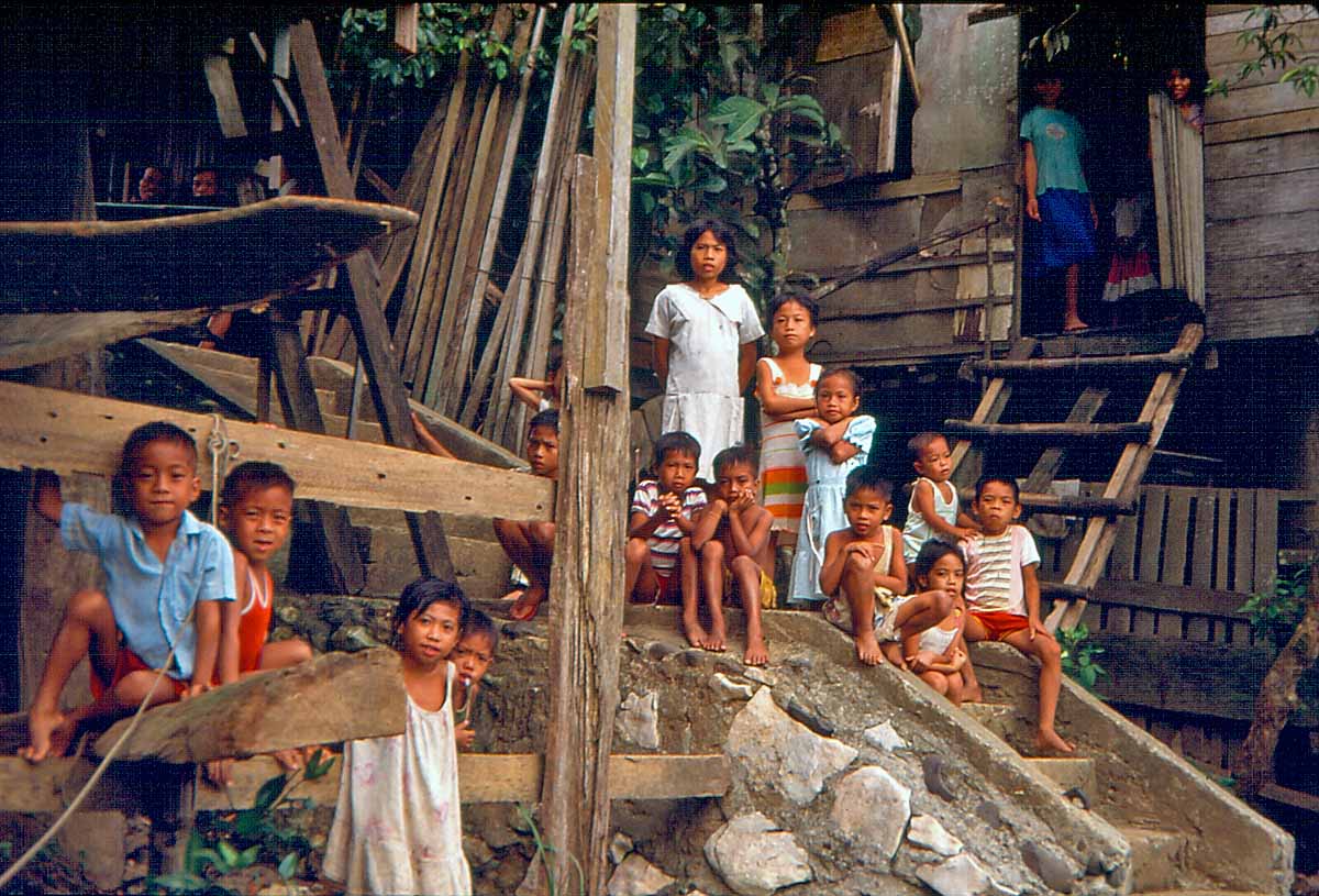 native kids on the philippines