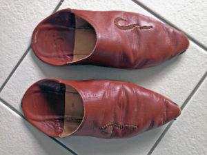 maroc babouche leather shoes