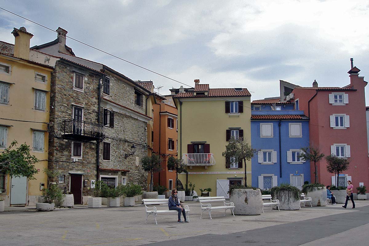 Piran kroatia old town